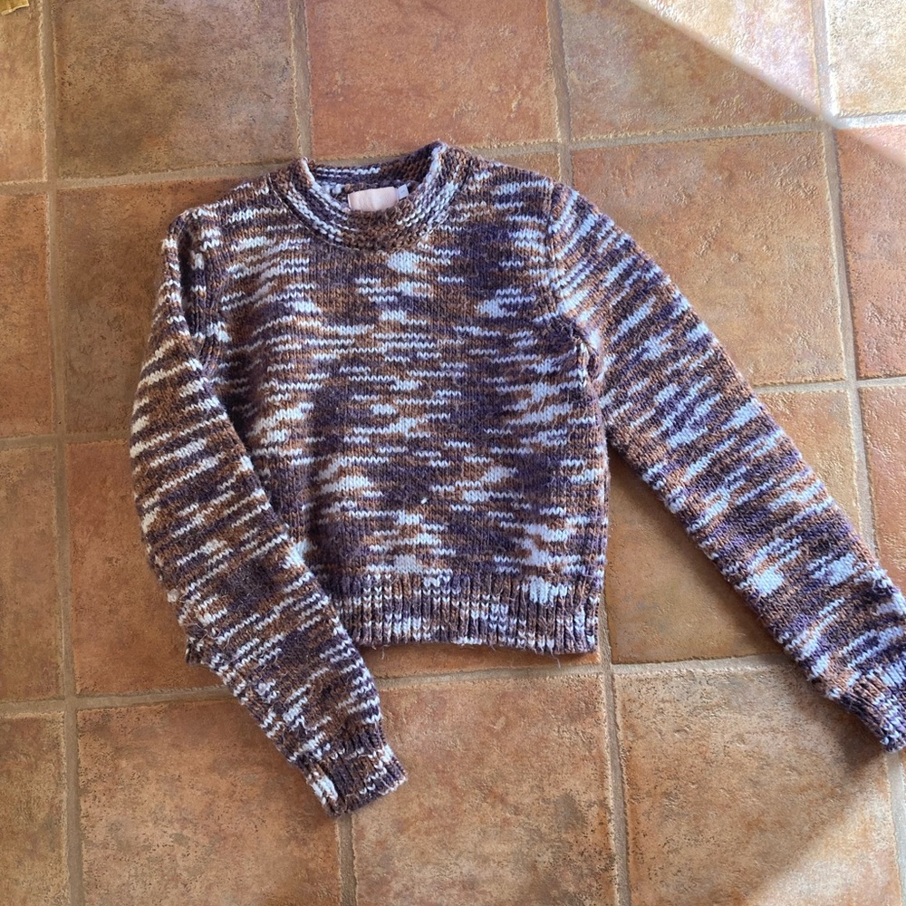 Cozy Multicolor Knit Sweater
